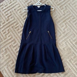 JCREW girls navy formal dress